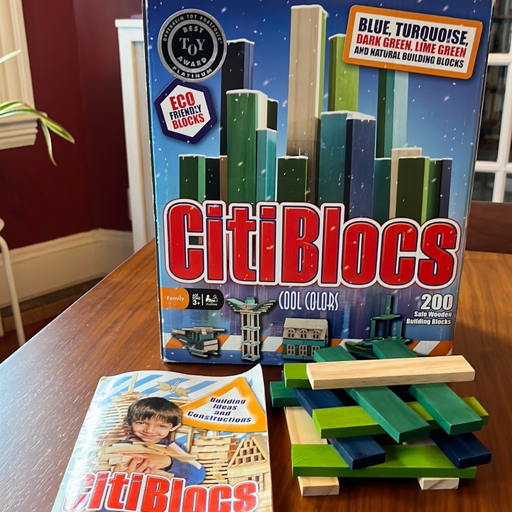 CitiBlocs all natural building blocks (Age 3+)